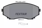 Klocki hamulcowe - komplet TEXTAR 2351501