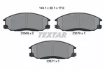 Klocki hamulcowe - komplet TEXTAR 2356901