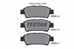 Klocki hamulcowe - komplet TEXTAR 2364601