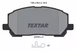 Klocki hamulcowe - komplet TEXTAR 2370301