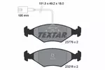Klocki hamulcowe - komplet TEXTAR 2377601