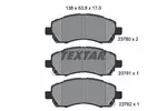 Klocki hamulcowe - komplet TEXTAR 2378001