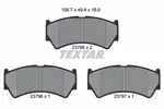 Klocki hamulcowe - komplet TEXTAR 2379501