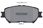Klocki hamulcowe - komplet TEXTAR 2392801