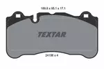 Klocki hamulcowe - komplet TEXTAR 2415601