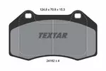 Klocki hamulcowe - komplet TEXTAR 2416201 - fot.1