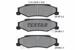 Klocki hamulcowe - komplet TEXTAR 2419701