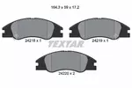 Klocki hamulcowe - komplet TEXTAR 2421801