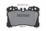 Klocki hamulcowe - komplet TEXTAR 2424501