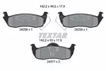 Klocki hamulcowe - komplet TEXTAR 2425801