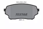 Klocki hamulcowe - komplet TEXTAR 2430101