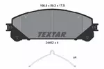 Klocki hamulcowe - komplet TEXTAR 2445201 - fot.1