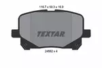 Klocki hamulcowe - komplet TEXTAR 2452201