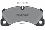 Klocki hamulcowe - komplet TEXTAR 2455301
