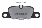 Klocki hamulcowe - komplet TEXTAR 2455402 - fot.1