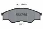 Klocki hamulcowe - komplet TEXTAR 2456701
