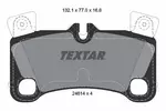 Klocki hamulcowe - komplet TEXTAR 2461401