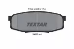 Klocki hamulcowe - komplet TEXTAR 2465301