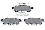 Klocki hamulcowe - komplet TEXTAR 2474401