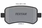 Klocki hamulcowe - komplet TEXTAR 2479901