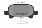 Klocki hamulcowe - komplet TEXTAR 2483501