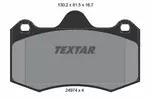 Klocki hamulcowe - komplet TEXTAR 2497401