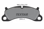 Klocki hamulcowe - komplet TEXTAR 2500301