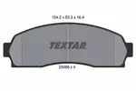 Klocki hamulcowe - komplet TEXTAR 2506801