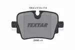 Klocki hamulcowe - komplet TEXTAR 2558501
