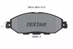 Klocki hamulcowe - komplet TEXTAR 2558901