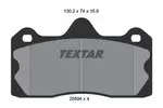 Klocki hamulcowe - komplet TEXTAR 2559401