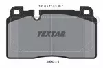 Klocki hamulcowe - komplet TEXTAR 2564305 - fot.1