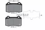 Klocki hamulcowe - komplet TEXTAR 2574301