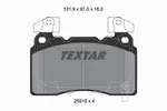 Klocki hamulcowe - komplet TEXTAR 2591503