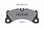 Klocki hamulcowe - komplet TEXTAR 2618501