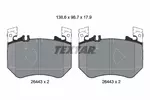 Klocki hamulcowe - komplet TEXTAR 2644301
