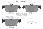 Klocki hamulcowe - komplet TEXTAR 2678401