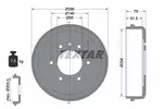 Bęben hamulcowy TEXTAR 94016800