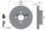 Tarcza hamulcowa TEXTAR 92022900