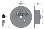 Tarcza hamulcowa TEXTAR 92042000