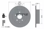 Tarcza hamulcowa TEXTAR 92162103