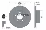 Tarcza hamulcowa TEXTAR 93191100