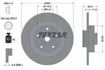 Tarcza hamulcowa TEXTAR 92233103