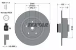 Tarcza hamulcowa TEXTAR 92239603