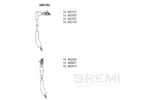 Przewody zapłonowe - zestaw BREMI 300/763