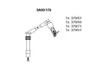 Przewody zapłonowe - zestaw BREMI 3A00/178