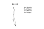 Przewody zapłonowe - zestaw BREMI 3A00/185