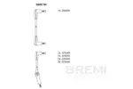 Przewody zapłonowe - zestaw BREMI 3A00/187
