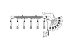 Przewody zapłonowe - zestaw BREMI 582/100