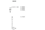 Przewody zapłonowe - zestaw BREMI 600/203